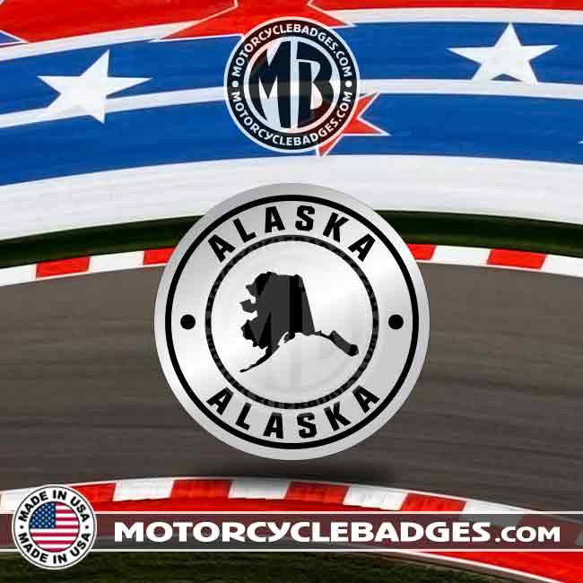 ALASKA - US/States Motorcycle Badge