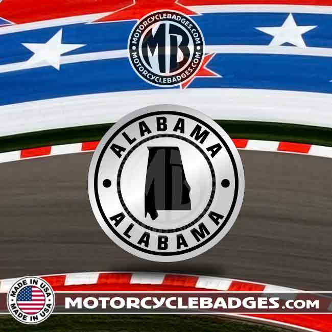ALABAMA - US/States Motorcycle Badge