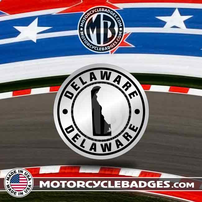 DELAWARE - US/States Motorcycle Badge