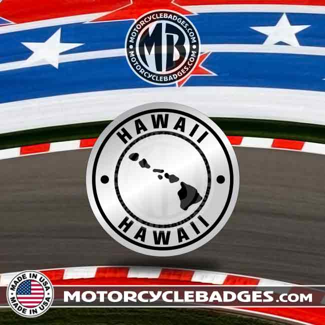 HAWAII - US/States Motorcycle Badge