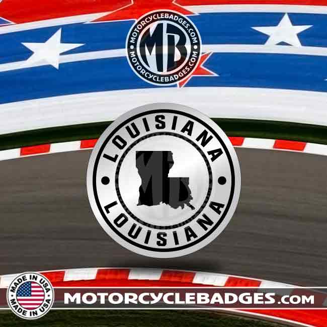 LOUISIANA - US/States Motorcycle Badge