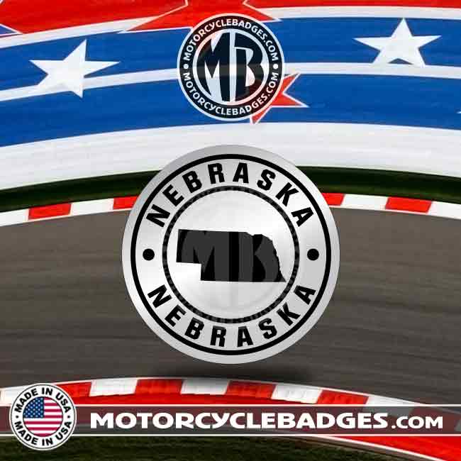 NEBRASKA - US/States Motorcycle Badge