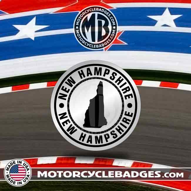 NEW HAMPSHIRE - US/States Motorcycle Badge