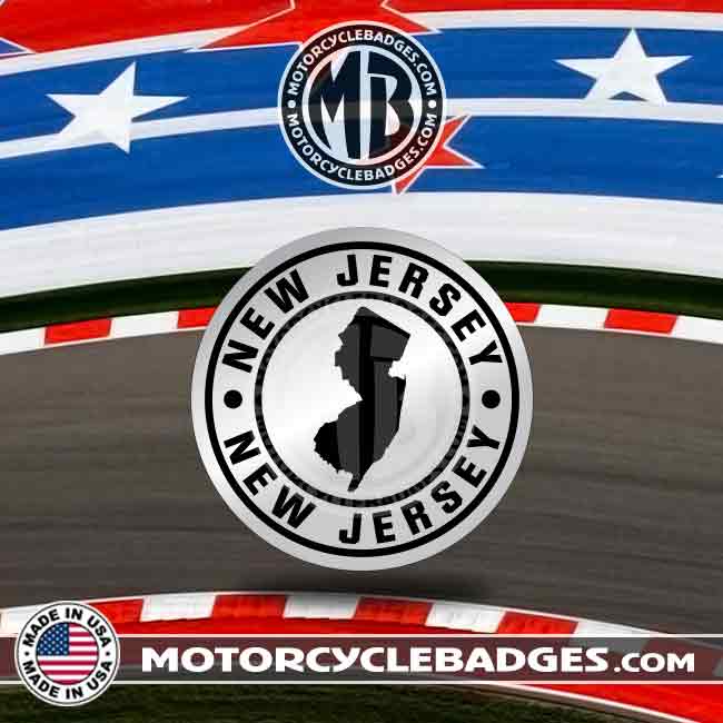 NEW JERSEY - US/States Motorcycle Badge