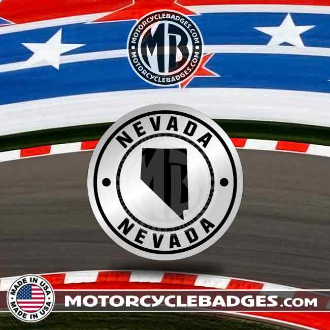 NEVADA - US/States Motorcycle Badge