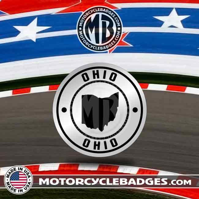 OHIO - US/States Motorcycle Badge