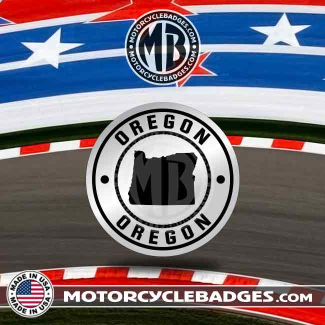 OREGON - US/States Motorcycle Badge
