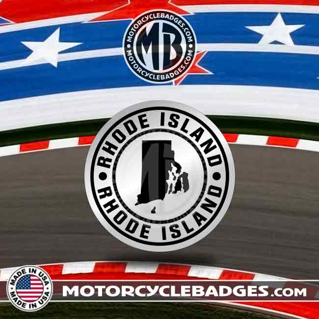 RHODE ISLAND - US/States Motorcycle Badge