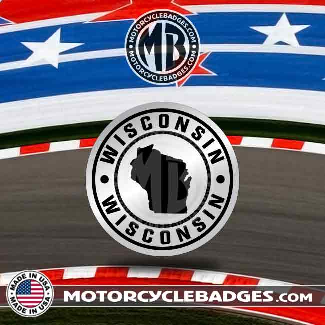 WISCONSIN - US/States Motorcycle Badge