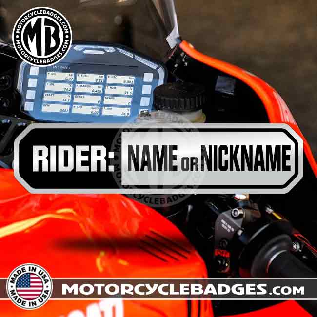 Info/Statement/MISC Badges - MotorcycleBadges.com
