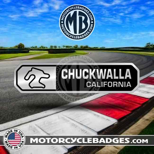 CHUCKWALLA (CALIFORNIA) - Track/Circuit Motorcycle Badge