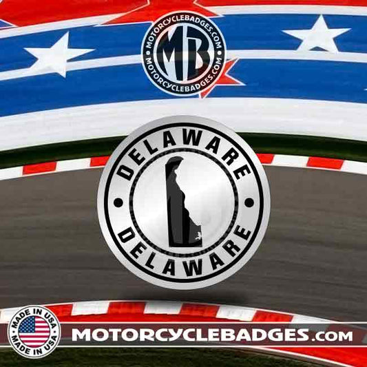 DELAWARE - US/States Motorcycle Badge