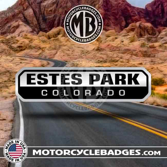 ESTES PARK (COLORADO) - Canyon/Road Motorcycle Badge