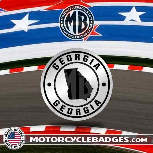 GEORGIA - US/States Motorcycle Badge