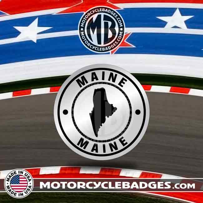 MAINE - US/States Motorcycle Badge