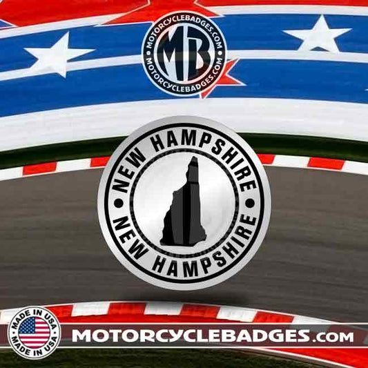 NEW HAMPSHIRE - US/States Motorcycle Badge