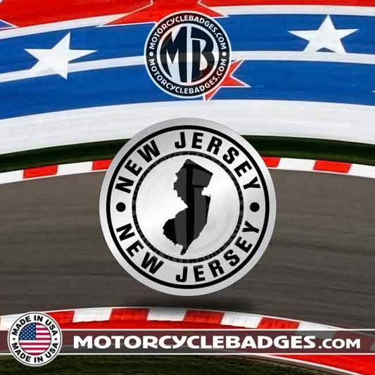 NEW JERSEY - US/States Motorcycle Badge