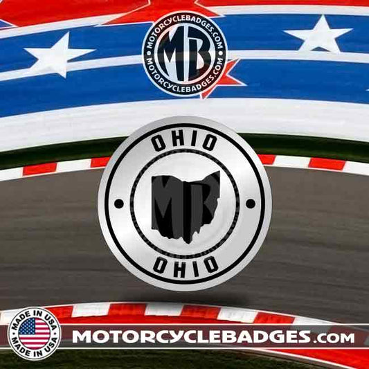 OHIO - US/States Motorcycle Badge