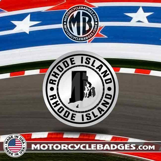 RHODE ISLAND - US/States Motorcycle Badge