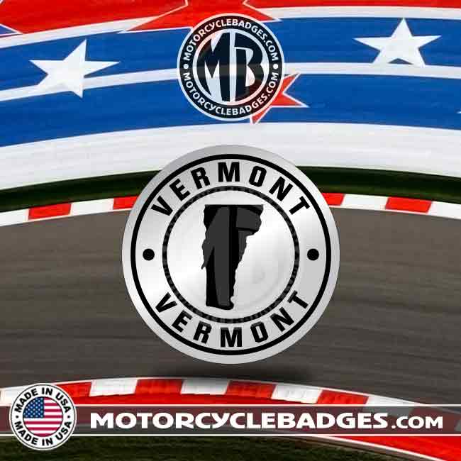 VERMONT - US/States Motorcycle Badge